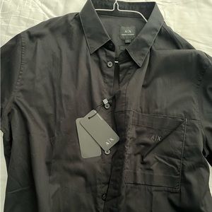 NWT Armani Exchange dress shirt, size Large